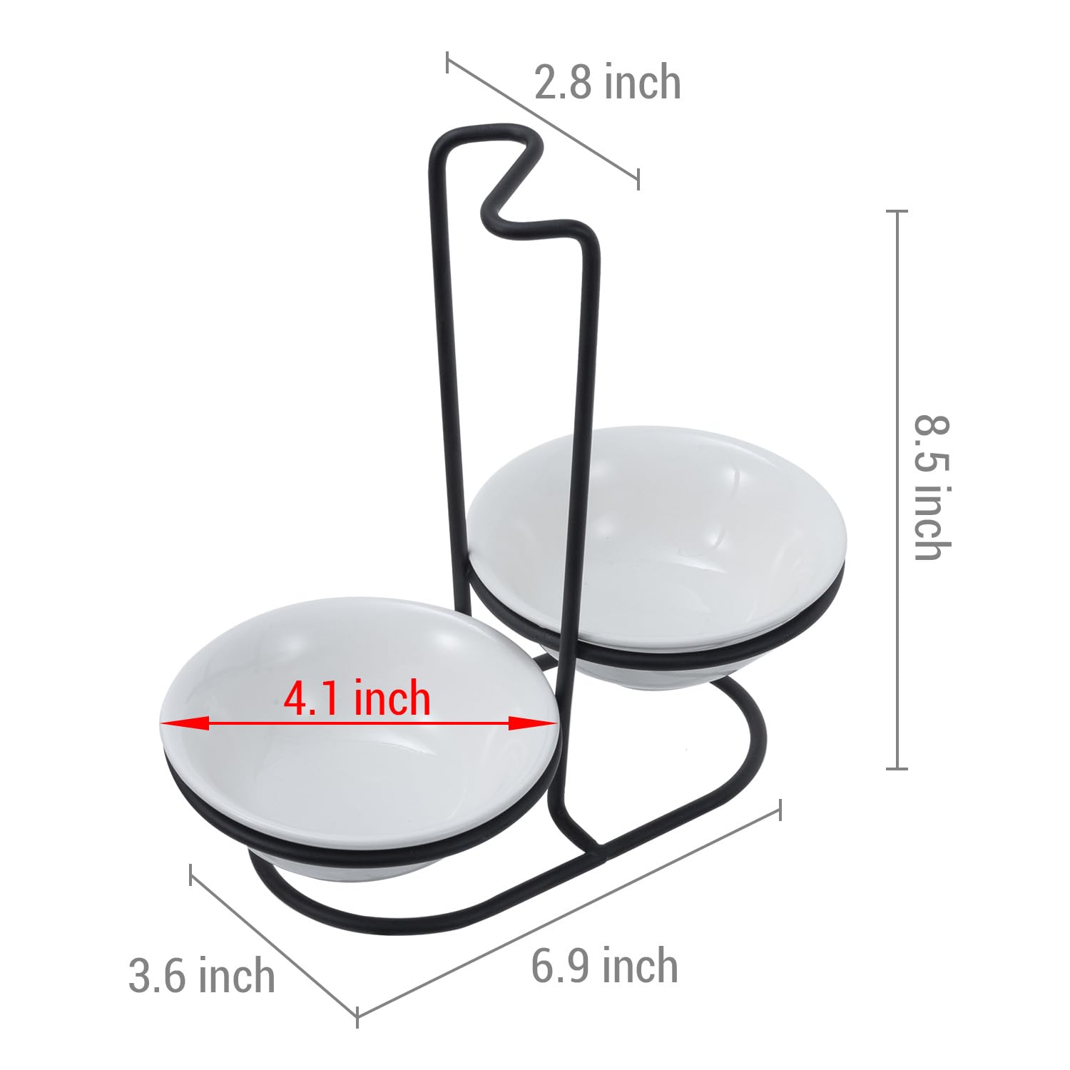 MyGift spoon rest close up shows space for ladles and spoons use case