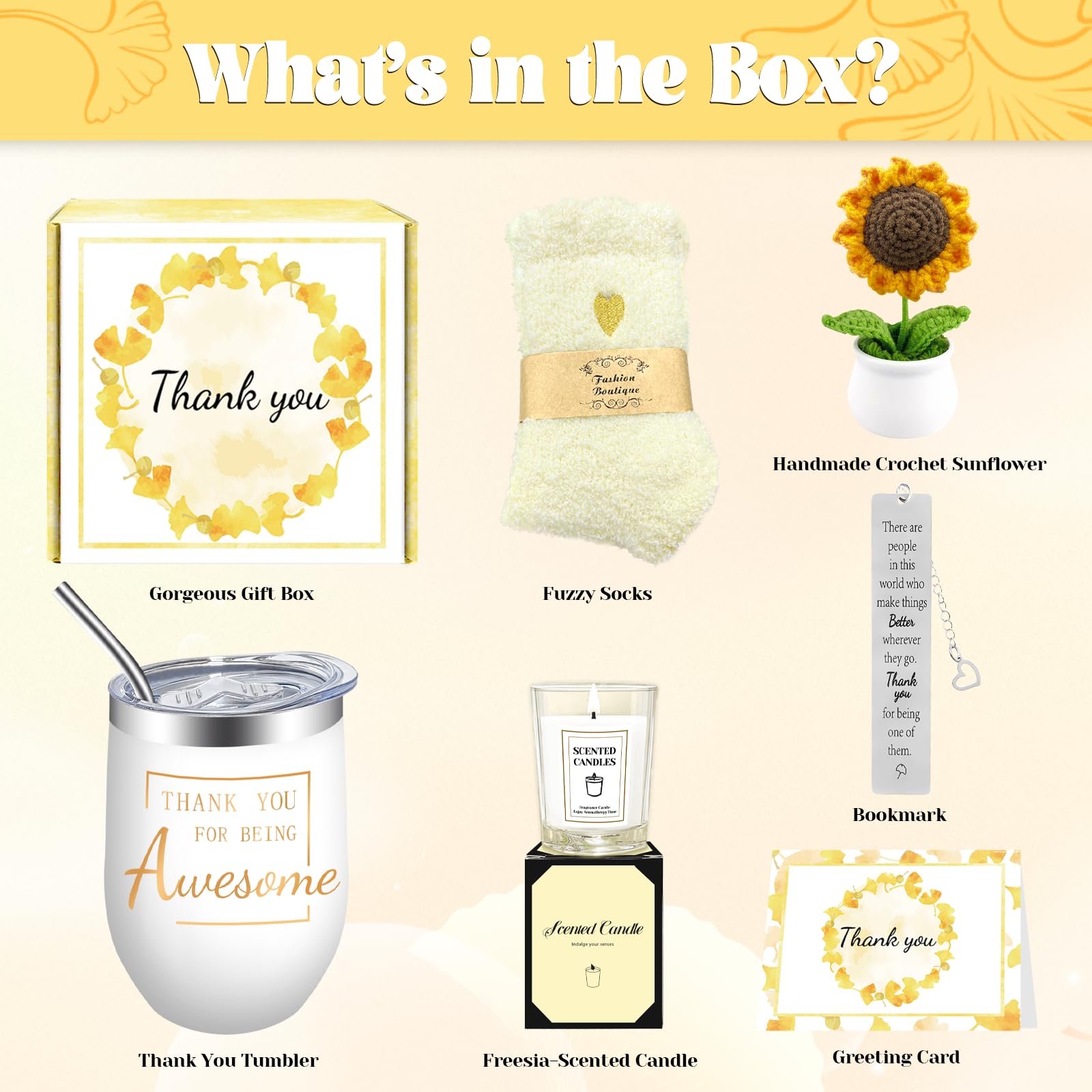 MYKILOS bright yellow gift box conveying gratitude for any occasion