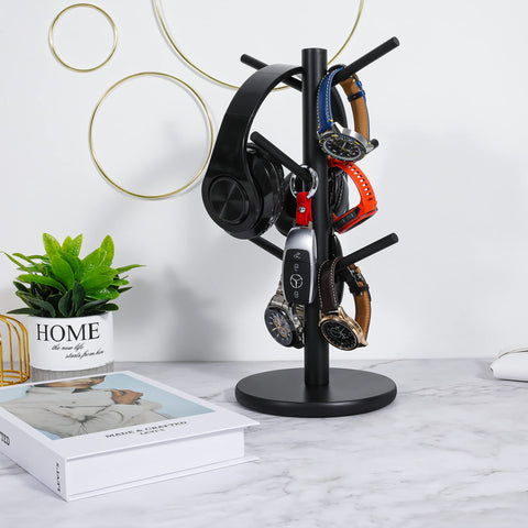 MyLifeUNIT mug holder tree dries mugs after washing, aiding air circulation and quick reuse.