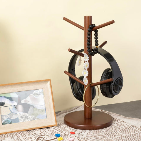 MylifeUNIT mug holder tree with anti-slip base protects countertops.
