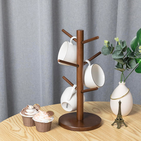 MylifeUNIT mug holder tree used as a donut stand for added versatility.