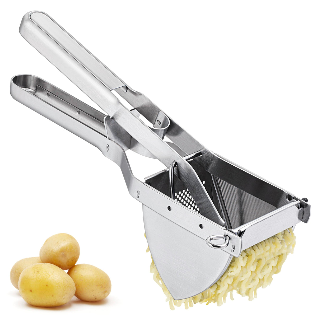 MyLifeUNIT potato ricer bowl with 22oz capacity for large batches.