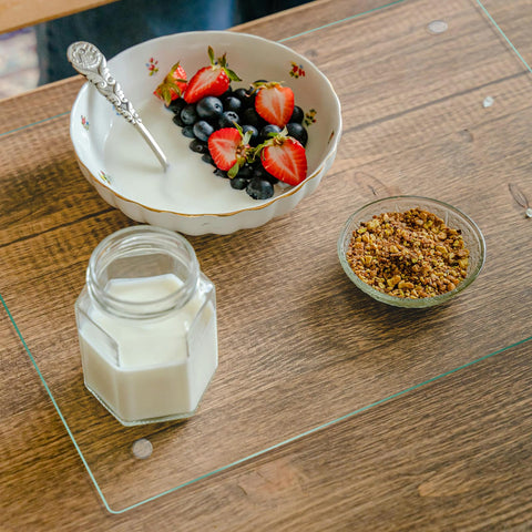 Mymonfif board serves as a cheese or deli tray