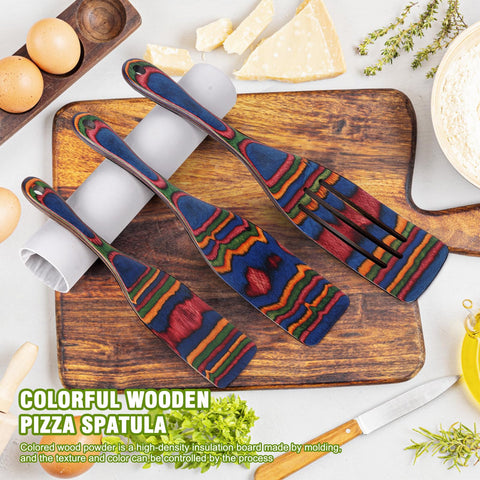 MYRAINBOW spurtle set hanging hole design keeps kitchen organized