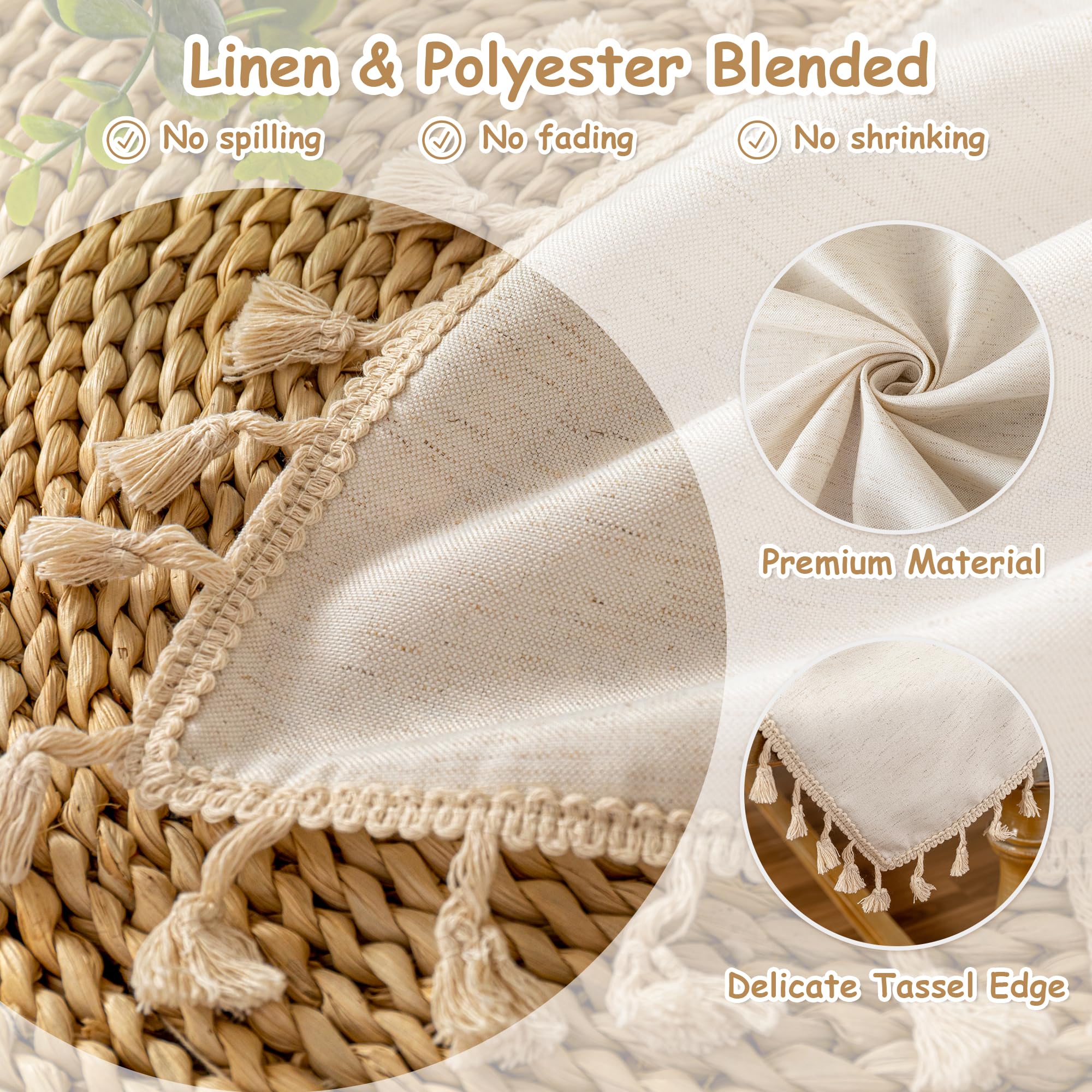 MYSKY HOME knit-look fabric close-up showing durable finish