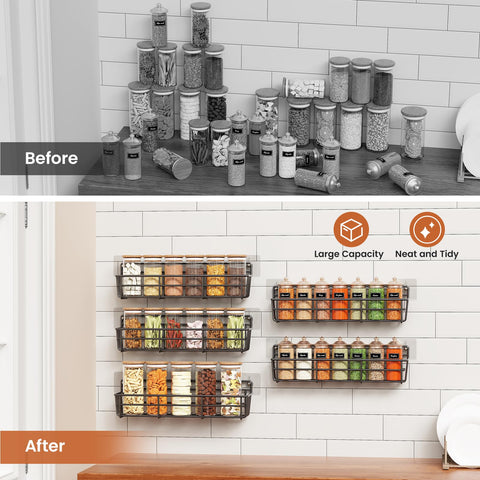 Mystozer installation-ready rack is versatile behind doors or inside cabinets