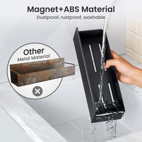 Mystozer sturdy magnetic construction adheres to metal surfaces securely.