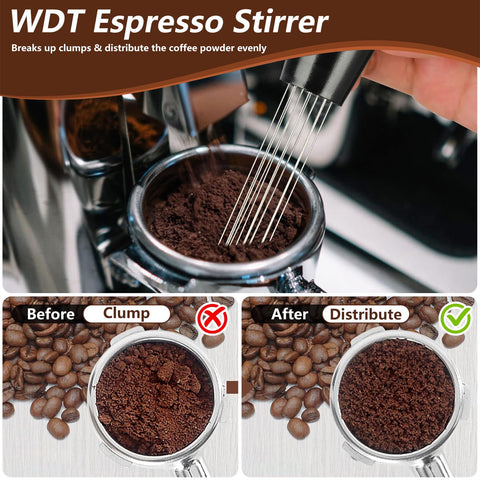 Mytdkxin puck screen protecting the espresso machine head from residue buildup.