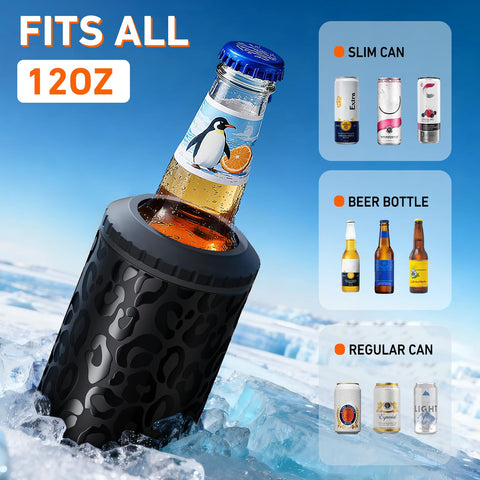 MYTHQUATE 3 in 1 cooler fits regular cans with solid cold hold.