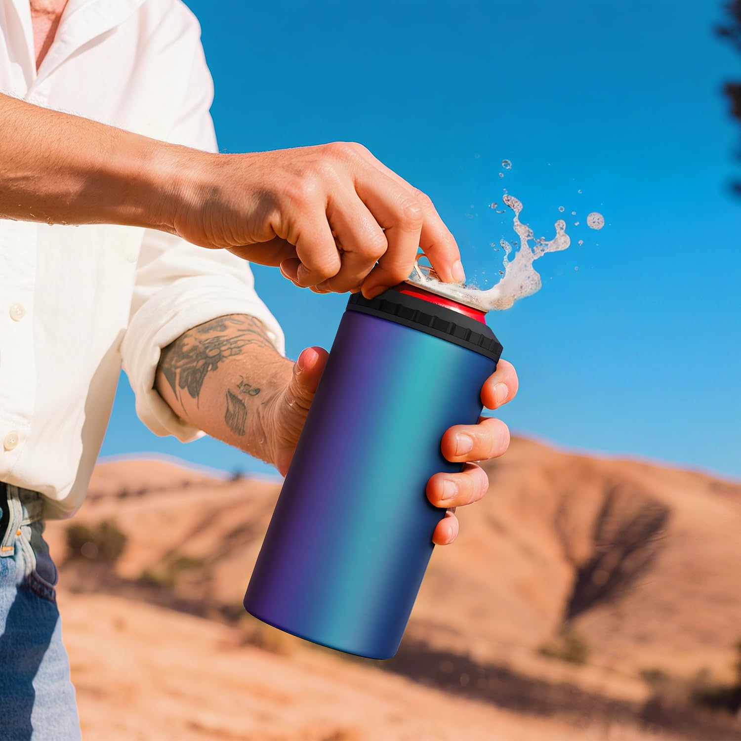 MYTHQUATE Aurora non-slip base prevents tipping on surfaces