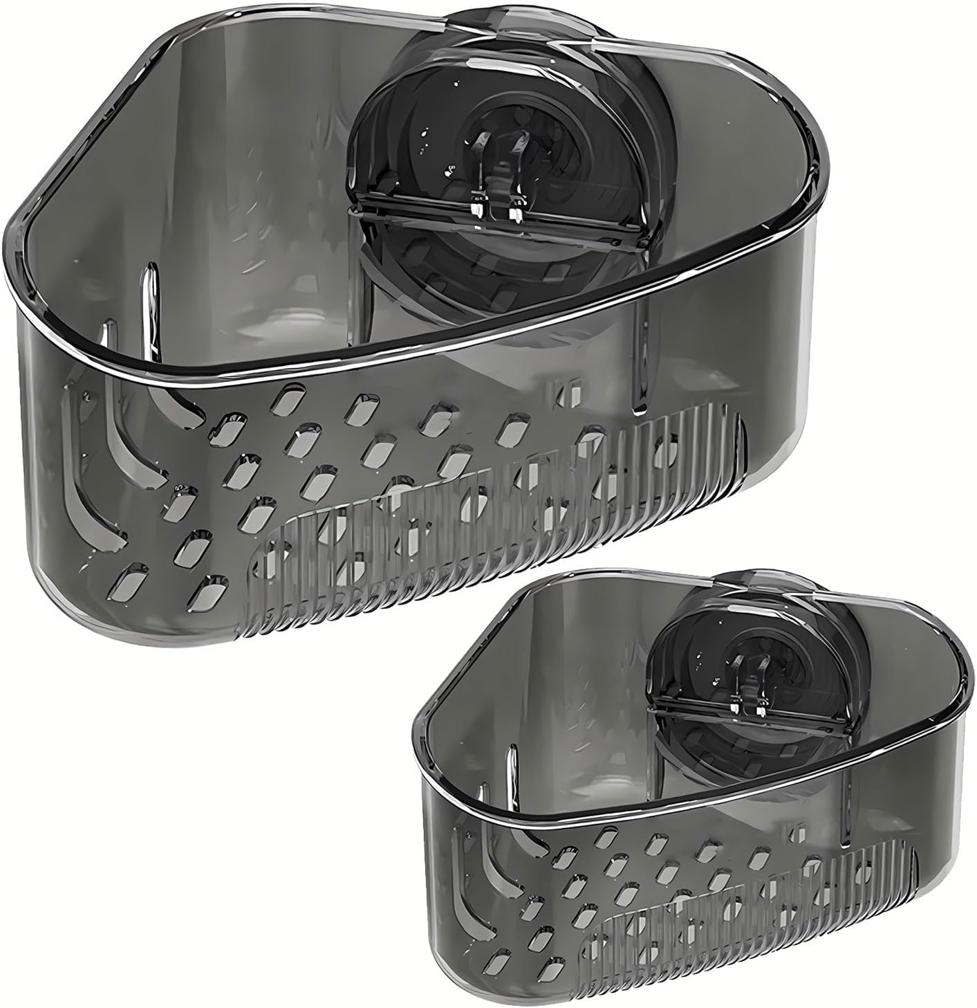 MyVaky sink organizer rack with sponge holder keeps sponges organized in the kitchen.