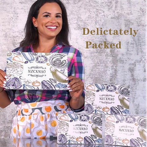 MZCXMAO apron shows sturdy webbing and double-needle stitching for long-lasting wear.