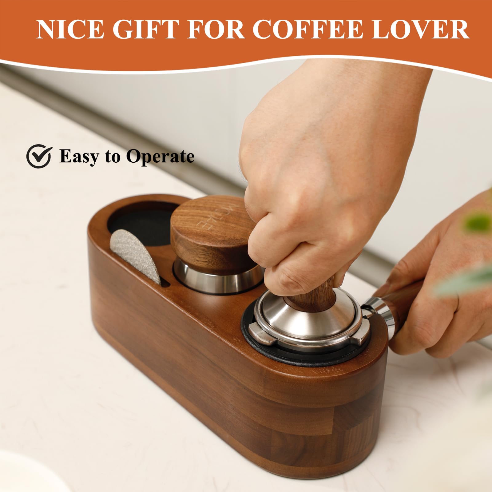 All-in-one N MOJAE station streamlines workflow for everyday espresso prep.