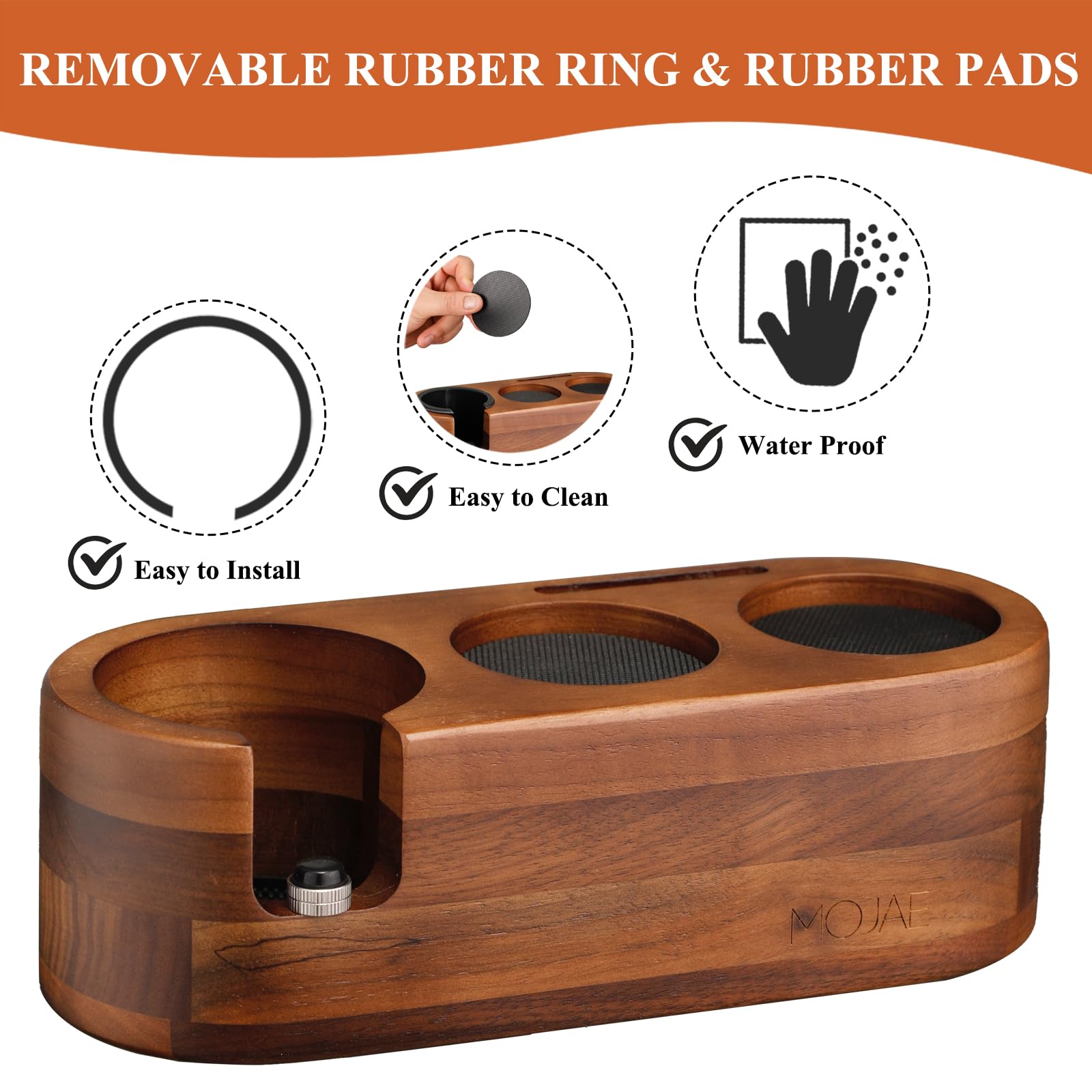 Natural walnut construction on N MOJAE adds a premium, durable feel.