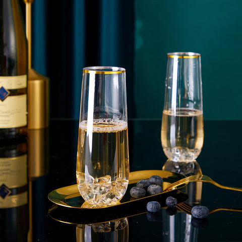N9R bulk 36-count champagne flutes for events and gatherings.