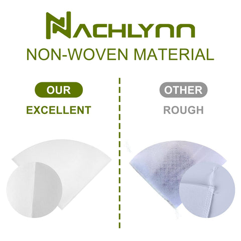NACHLYNN nonwoven oil filter cones offer heat resistance and filtration.