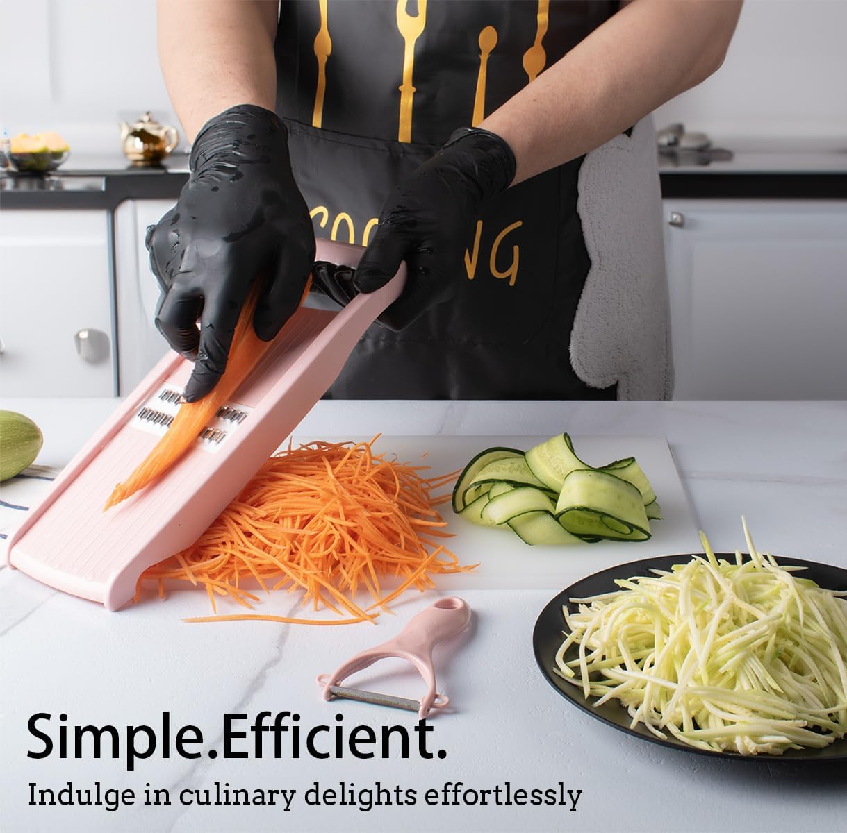 NACOLUS waffle slicer view for crispy fry potential.