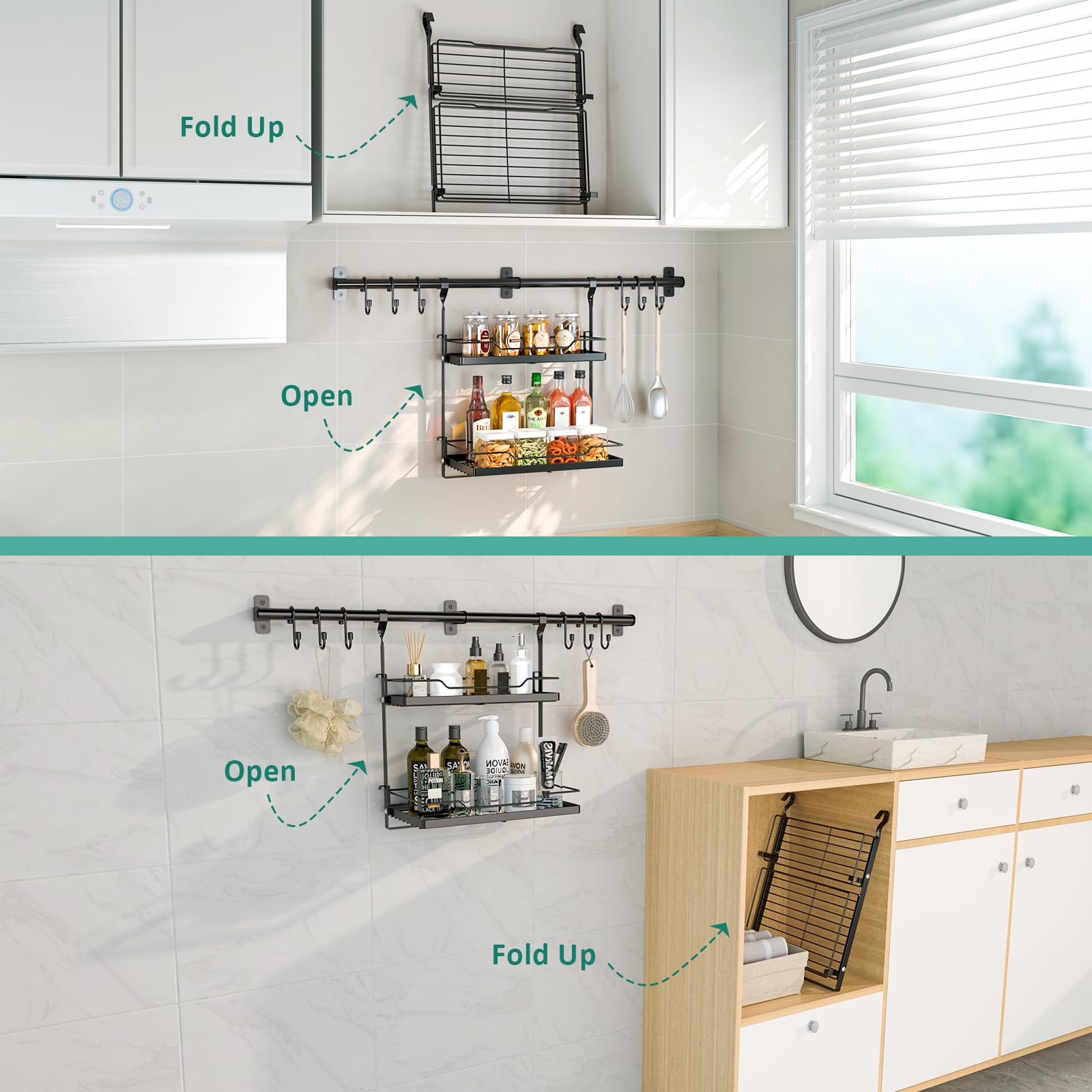 NADAMOO universal fit for pantry, bathroom, coffee bar or garage