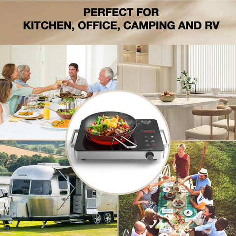 Nafewin compact stove ideal for kitchen, office, dorms, or camping.