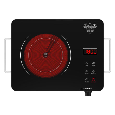Nafewin portable electric stove compact design for easy storage and transport.