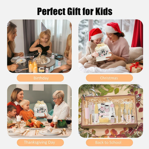Nafhone apron and storage bag keeping tools organized for kids