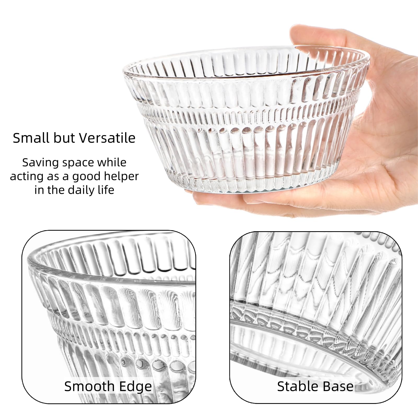 Nagpew small bowls ideal for ice cream, yogurt, or fruit