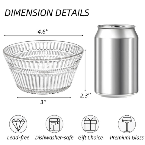 Nagpew stackable glass bowls simplify storage while keeping snacks ready
