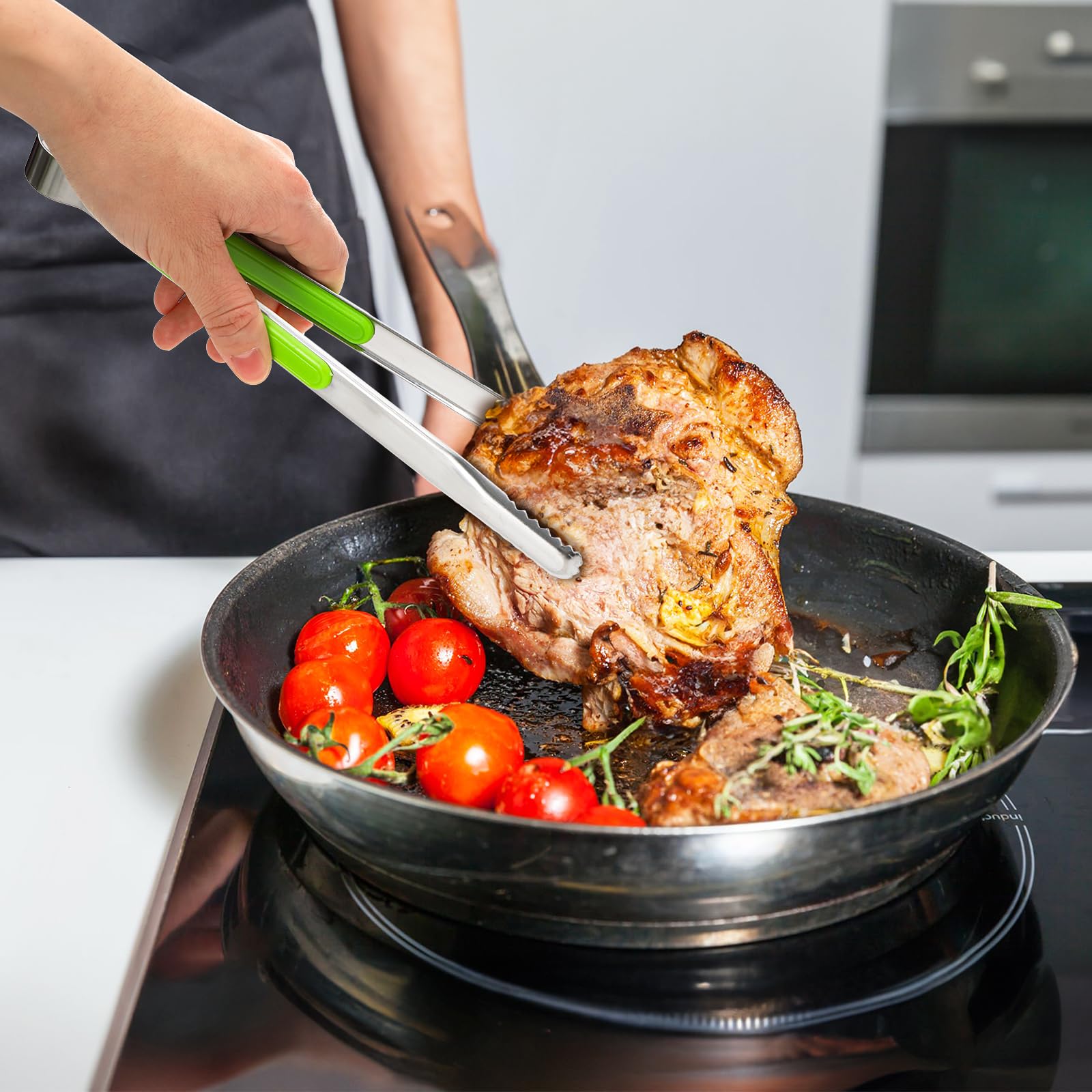 Nagpew all-in-one design tongs without screws or loose parts