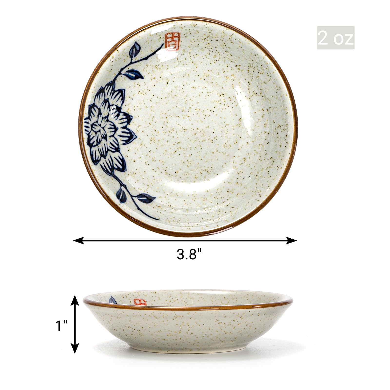 Nagpew bird-pattern dipping dish close-up adds traditional charm to table setting