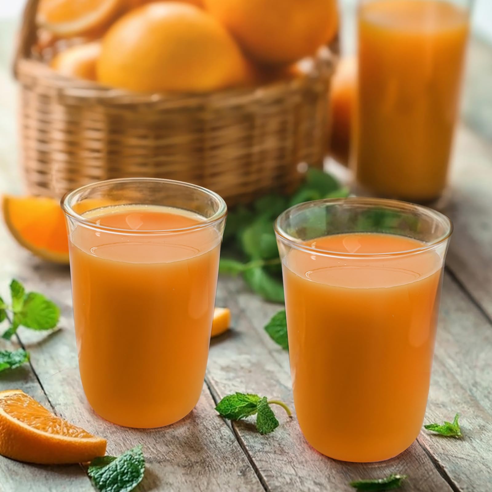 Nagpew stylish kitchen glassware adds a sophisticated table setting.