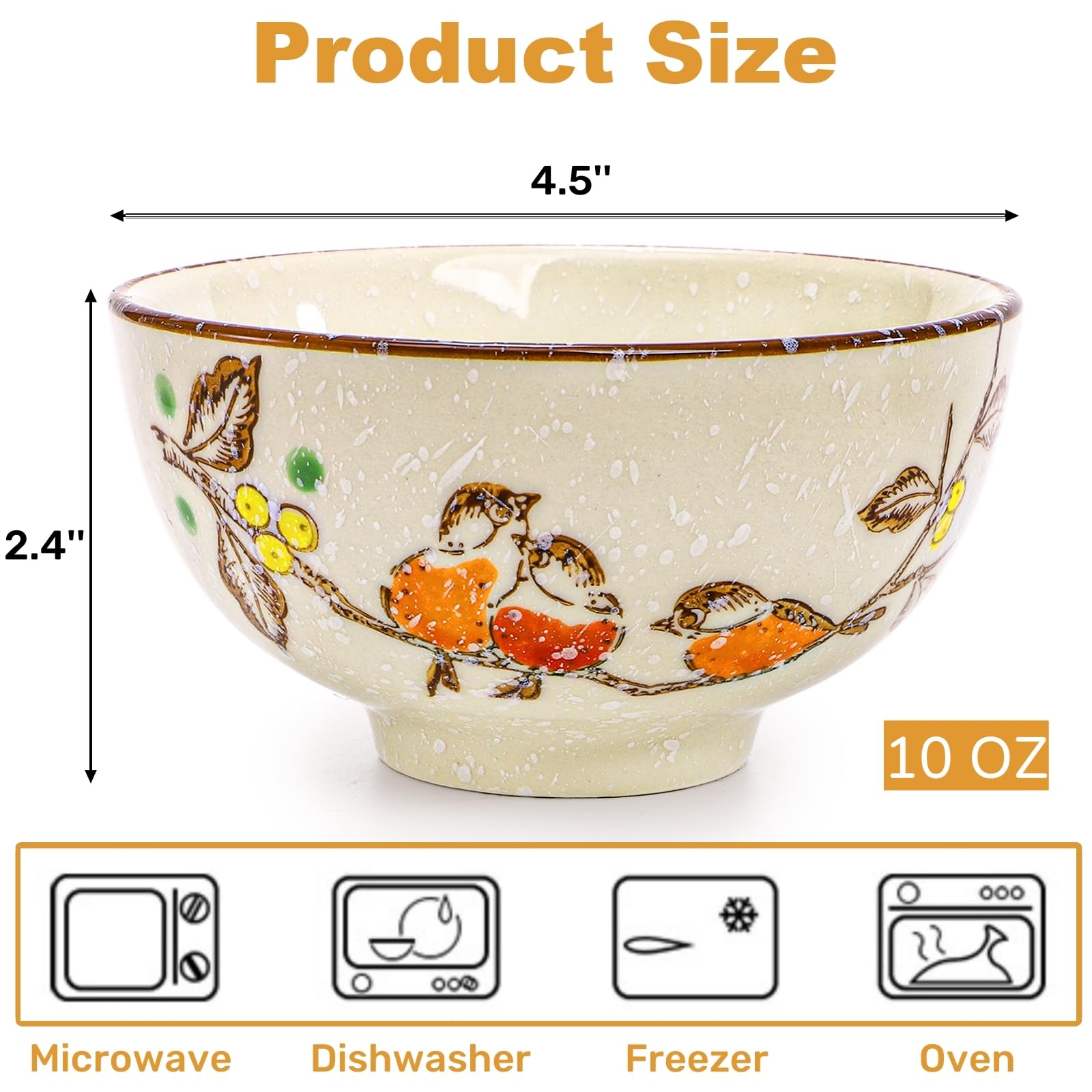 Nagpew hand-painted patterns in six motifs elevate table decor.