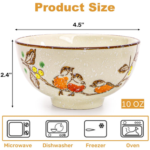 Nagpew hand-painted patterns in six motifs elevate table decor.