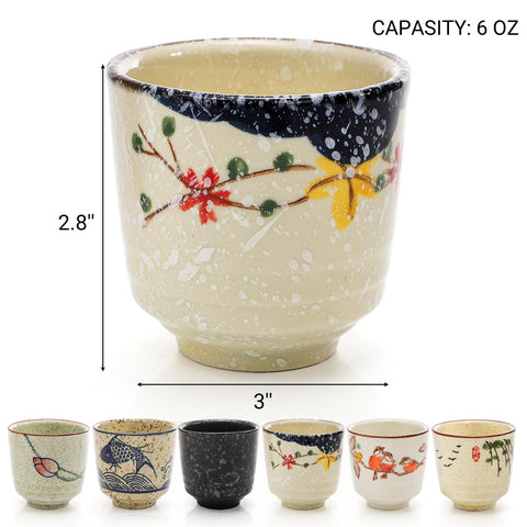 Nagpew teacups featuring bird motif ideal for gifts.
