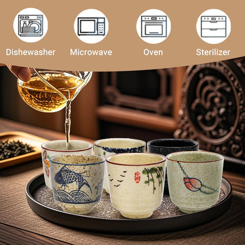 Nagpew fish motif cups showcase traditional artistry for entertaining.