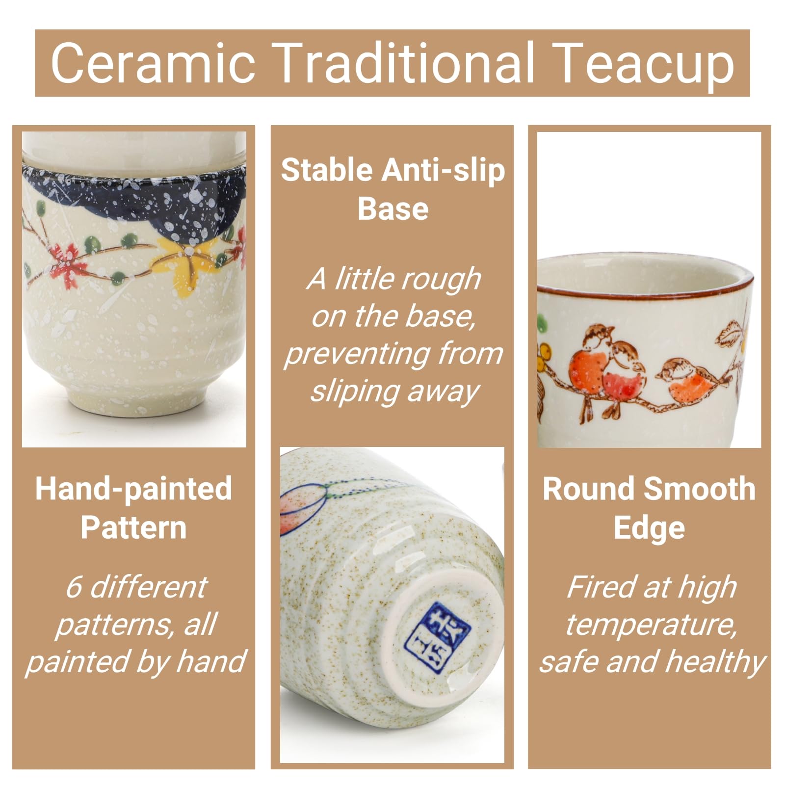 Nagpew willow design teacups for soothing daily tea.