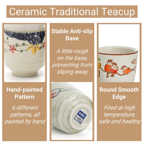 Nagpew willow design teacups for soothing daily tea.