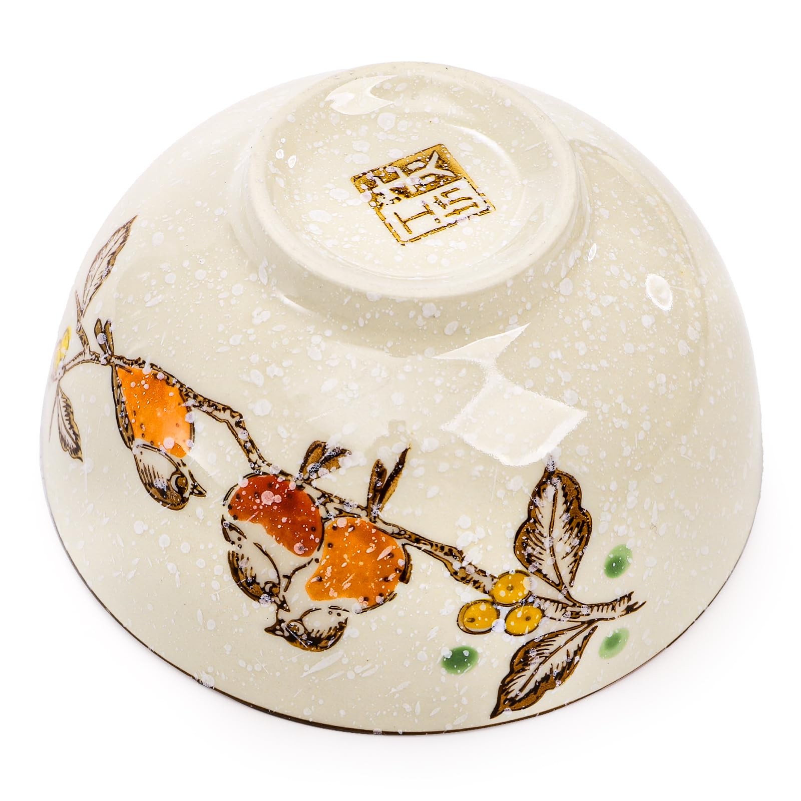 Nagpew traditional motifs featuring fish, lotus, willow, and birds on bowls.