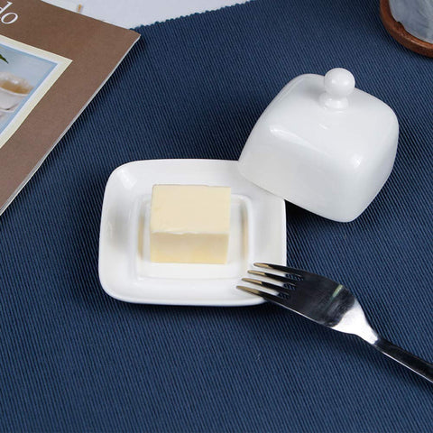 NAGU butter dish designed for countertop storage and accessibility