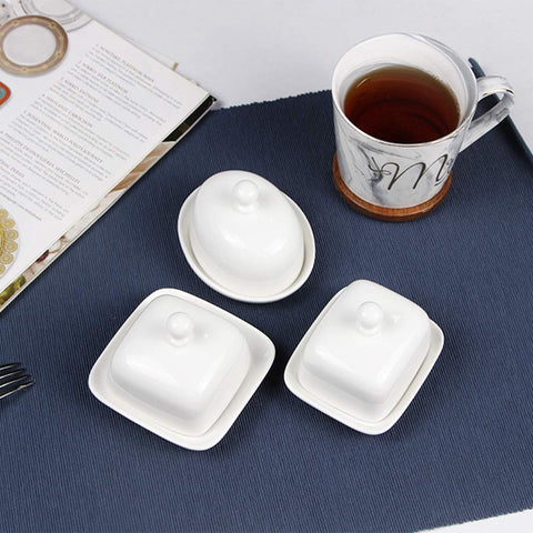 NAGU refrigerator-safe butter dish keeping butter chilled and ready
