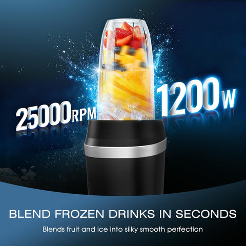 Close-up of Nahida 6-fin blades for thorough processing