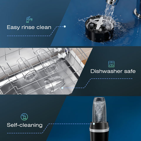 Four silicone non-slip feet keep Nahida blender steady