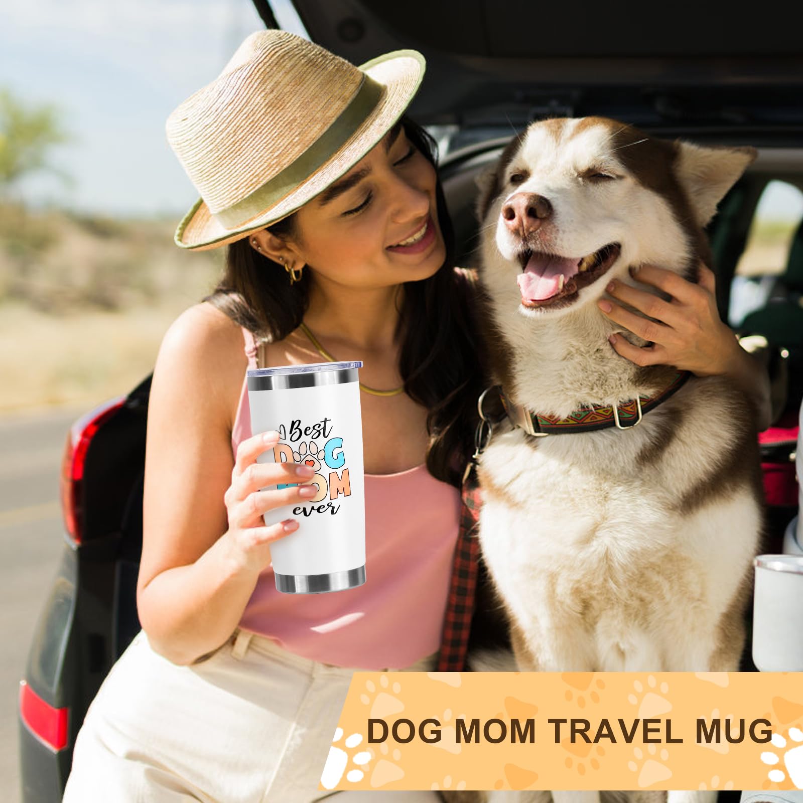 NaiCeay natural stone paw bracelet in 8mm beads adds style.