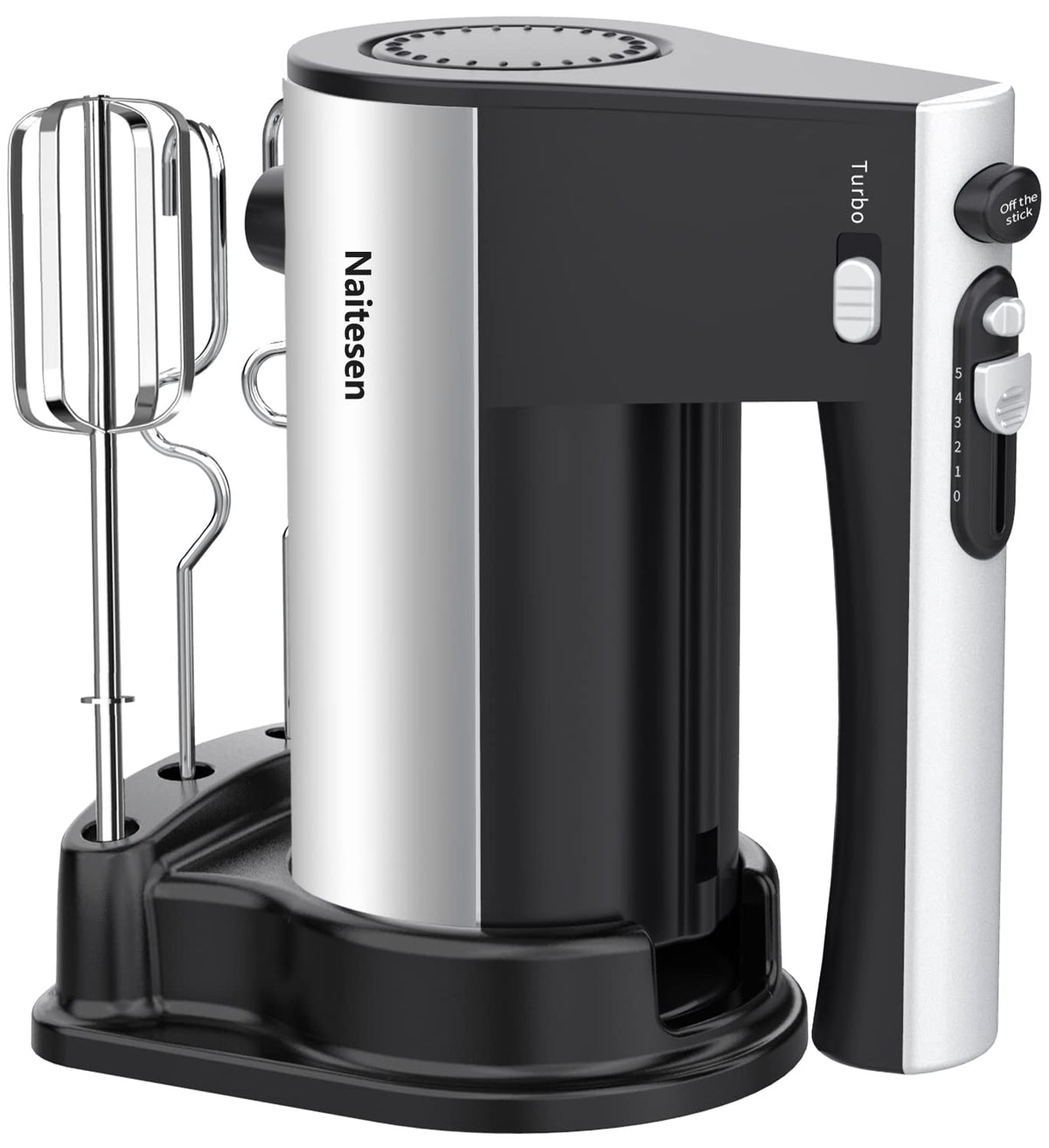 Naitesen 600W hand mixer with ergonomic handle for comfortable, extended use