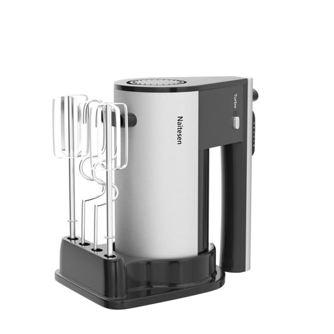 Naitesen 600W hand mixer stainless steel beaters for efficient mixing