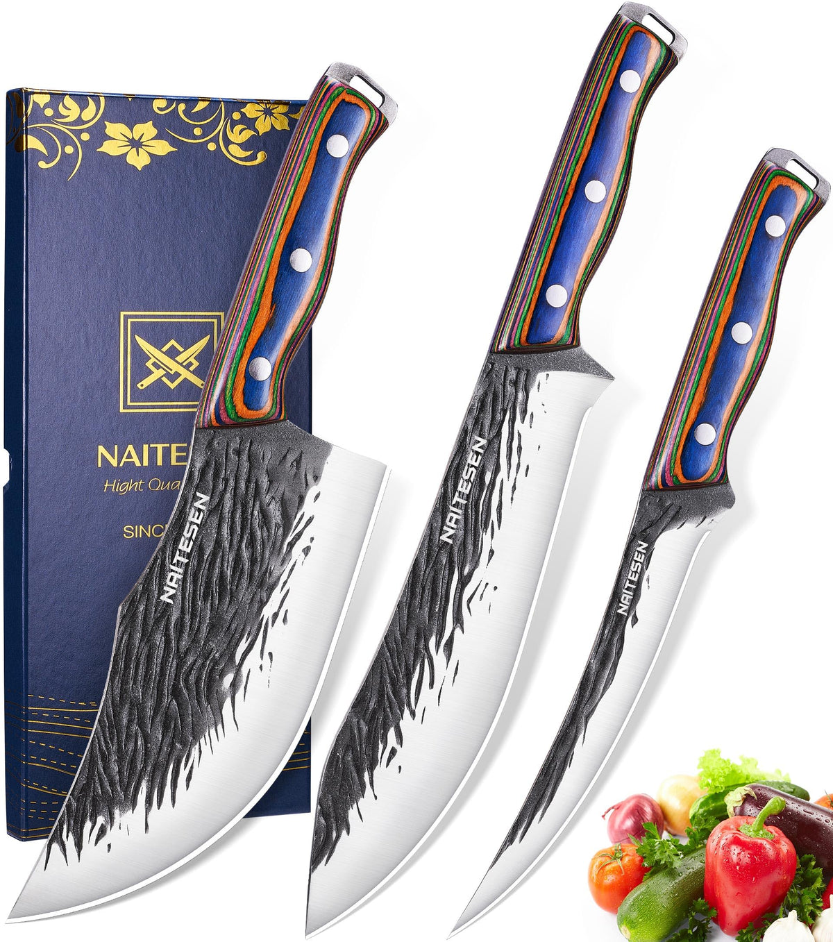 Naitesen meat knife 8.5-inch for clean, effortless cuts of roasts