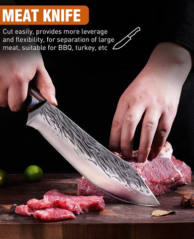 Naitesen Serbian chef knife 6.5-inch for versatile prep