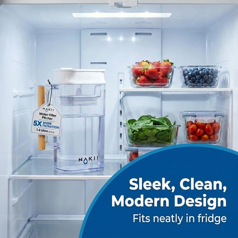 150-gallon lifespan highlight for long-lasting, clean-tasting water.