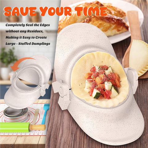 NAMUPIE dumpling press molds offering three sizes for versatility.