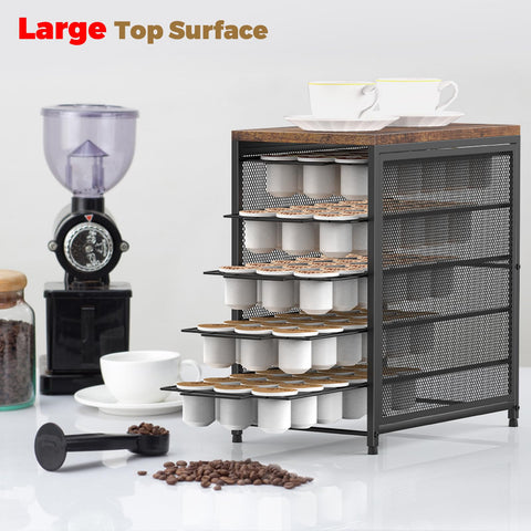 NANANARDOSO 90-pod storage drawer emphasizes large capacity and organization.