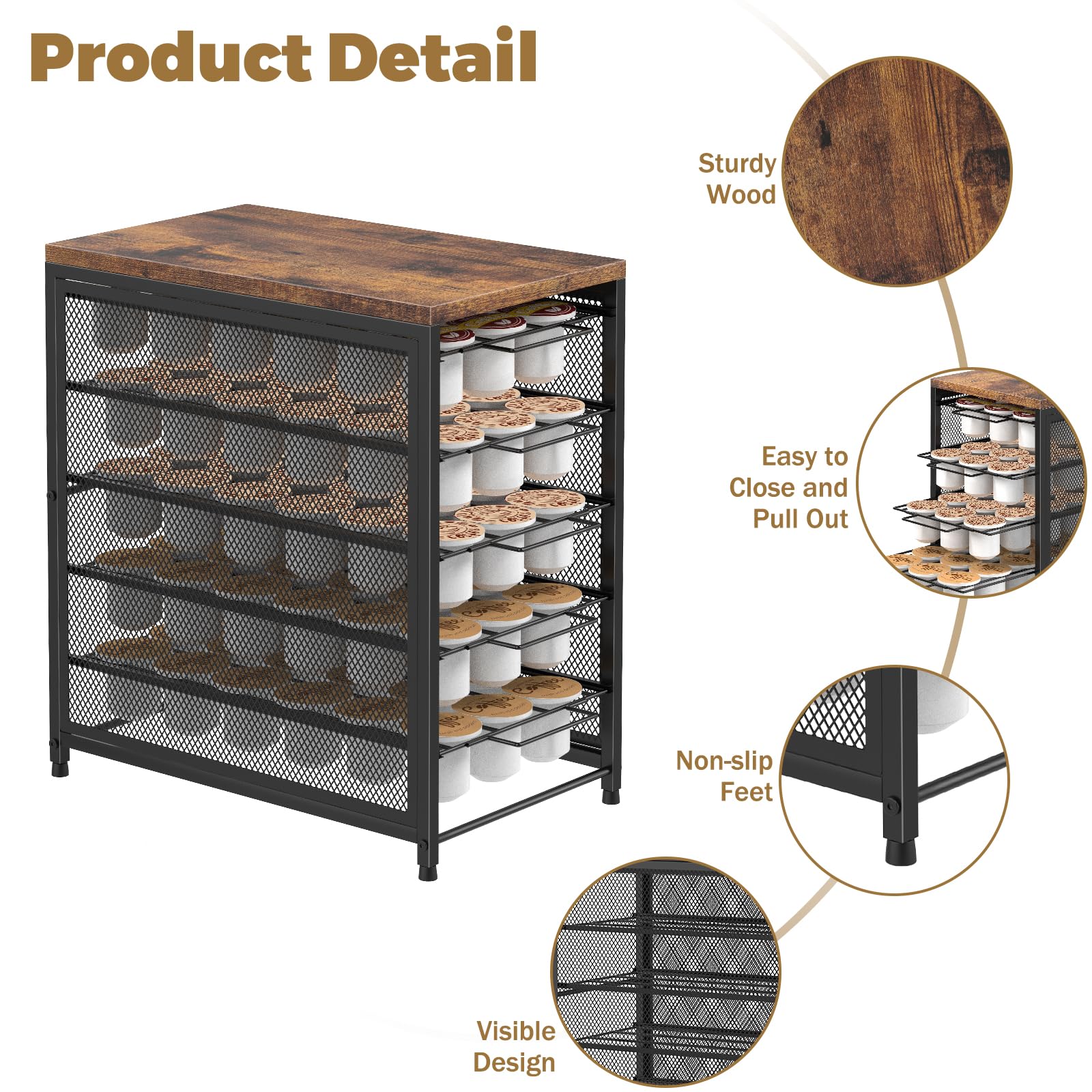 NANANARDOSO stackable rack demonstrates modular expansion for more pods.